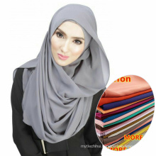 Hot Selling whosale women wear easy Islam muslim scarf chiffon hijab